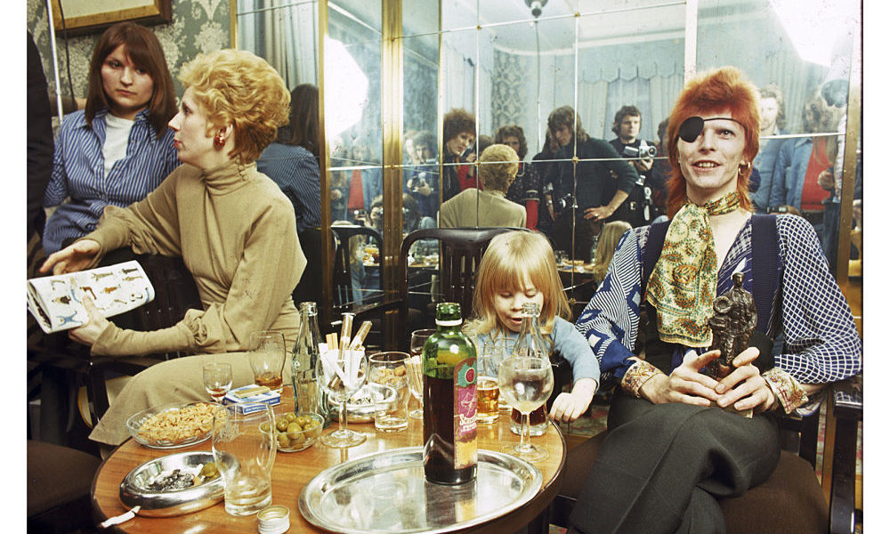 David Bowie, The Seventies à la boutique Barak