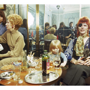 David Bowie, The Seventies à la boutique Barak