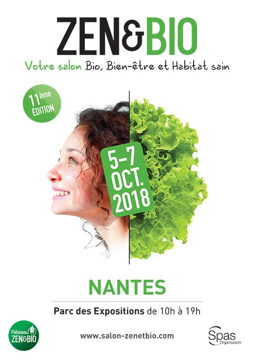 Gagnez vos places pour le salon « Zen et Bio » du 7 au 9 octobre à Nantes