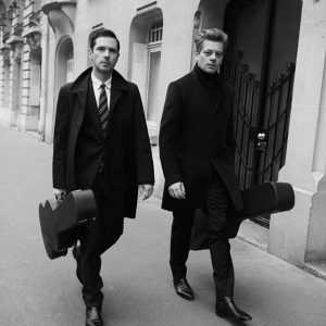 Benjamin Biolay & Melvil Poupaud en concert le 22/11 à Capellia (La Chapelle-sur-Erdre)