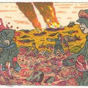 Félix Kerjean revient à Nantes avec l’exposition “Jurassik Reich” au Café Landru