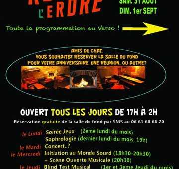 Off Des Rdv De Lerdre Scène Ouverte Musicale Au Chat Noir