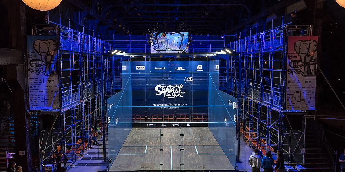 L’Open international de Squash revient à Nantes du 10 au 14 septembre au Château des Ducs de Bretagne