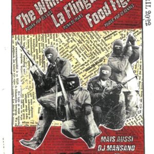 ✹ THE WHIFFS (Power Pop, USA) + LA FLINGUE (Punk 77, Marseille) + FOOD FIGHT (Power Pop, Rennes) ✹
