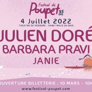 Poupet ★ Julien Doré • Barbara Pravi • Janie