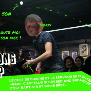 Ping Pong Hip Hop – « B&B » BORIS & BAPTISTE – Bar “Personnes”