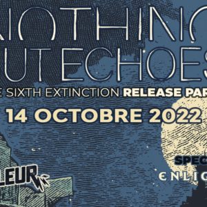 • NOTHING BUT ECHOES 2nd album release party • ENLIGHTENED • OBSIDIAN  @ Le Ferrailleur