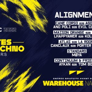 Nantes Rave Techno – Alignment & more • Warehouse Nantes