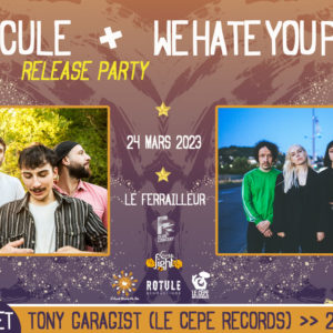 CLAVICULE -release party!- • WE HATE YOU PLEASE DIE • TONY GARAGIST mix (Le Cêpe records) – @Nantes