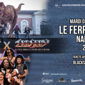 Nanowar Of Steel / Tragedy: All Metal Tribute to the Bee Gees & Beyond – Nantes