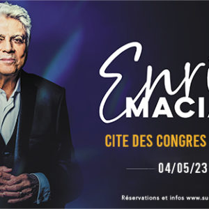 Enrico Macias • La Cité des Congrès, Nantes • 04/05/23