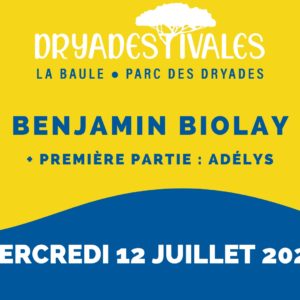 Benjamin Biolay + Adélys • 12/07/2023 • Dryadestivales, La Baule