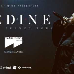 Médine • MÉDINE FRANCE TOUR • Le Warehouse • 13.09.2023 Médine • MÉDINE FRANCE TOUR • Le Warehouse • 13.09.2023