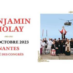Benjamin Biolay • 7 & 8 octobre 2023 • Cité des Congrès, Nantes Benjamin Biolay • 7 & 8 octobre 2023 • Cité des Congrès, Nantes