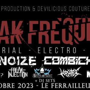 Freak Frequenz 2023 - Nantes - Agonoize / Combichrist / Megaherz & more ! Freak Frequenz 2023 – Nantes – Agonoize / Combichrist / Megaherz & more !