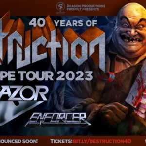 CONCERT : DESTRUCTION - RAZOR - ENFORCER - CRISIX • Warehouse Nantes CONCERT : DESTRUCTION – RAZOR – ENFORCER – CRISIX • Warehouse Nantes