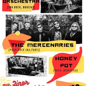 The Mercenaries + Beer Beer Orchestra +Honey Pot @ Le Zinor