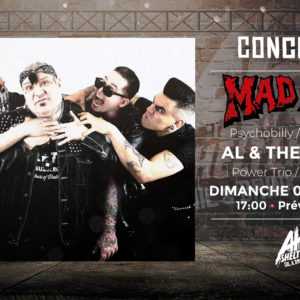 MAD SIN ★ AL & THE HOOKS ★ AK SHELTER MAD SIN ★ AL & THE HOOKS ★ AK SHELTER