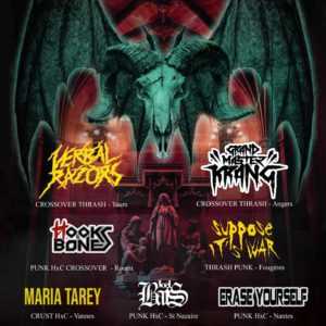 Verbal Razors / Grand Master Krang / Hooks & Bones / Suppose It's War / Maria Tarey / Erase Yourself Verbal Razors / Grand Master Krang / Hooks & Bones / Suppose It’s War / Maria Tarey / Erase Yourself