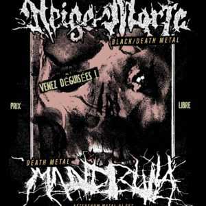 NEIGE MORTE + MANDIBULA @ LUNE FROIDE, NANTES NEIGE MORTE + MANDIBULA @ LUNE FROIDE, NANTES