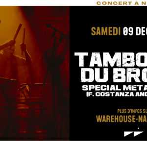 Les Tambours du Bronx - Special Metal Show • Concert @ Warehouse Nantes Les Tambours du Bronx – Special Metal Show • Concert @ Warehouse Nantes