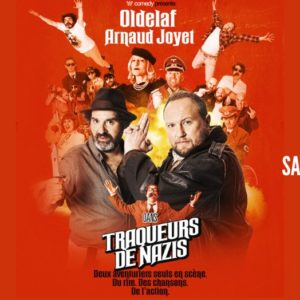 Oldelaf et Arnaud Joyet dans « Traqueurs de nazis » à Nantes / Salle Paul Fort