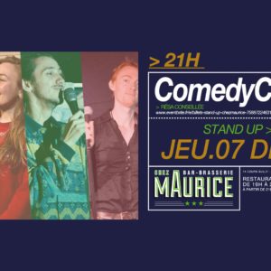 Soirée Stand up X Chez Maurice
