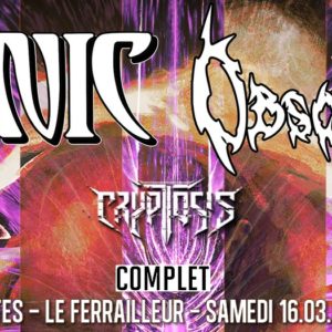 Cynic, Obscura, Cryptosis // Nantes