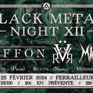 LADLO BLACK METAL NIGHT XII –  RELEASE PARTY