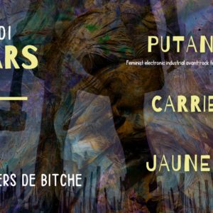 PUTAN CLUB / CARRIEGOSS / JAUNE DARK – 8 mars, Ateliers de Bitche
