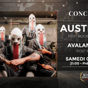 AUSTIN TV ★ AVALANCHES ★ BLACK SHELTER AUSTIN TV ★ AVALANCHES ★ BLACK SHELTER